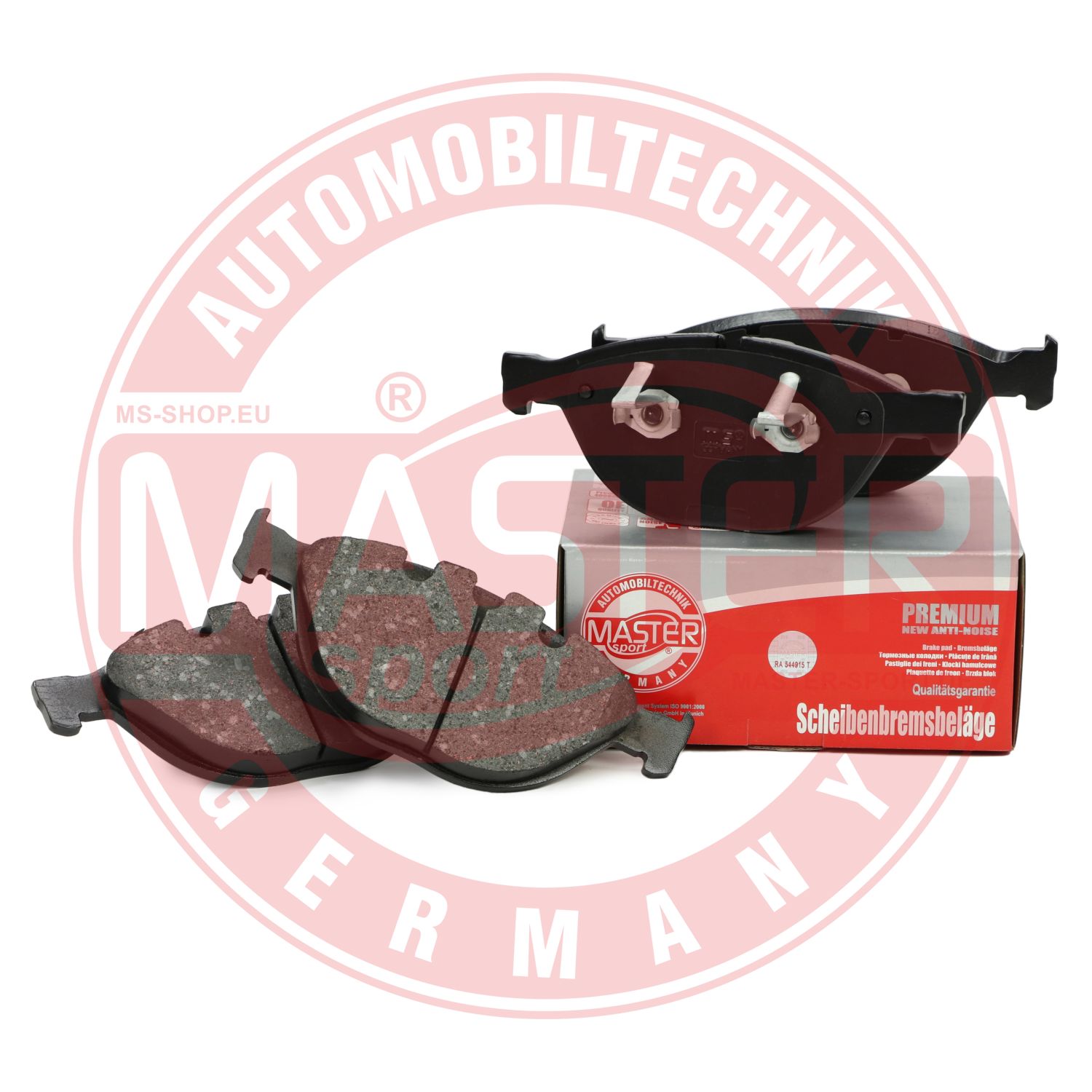 Placute frana MASTERSPORT GERMANY 13046072102N-SET-MS